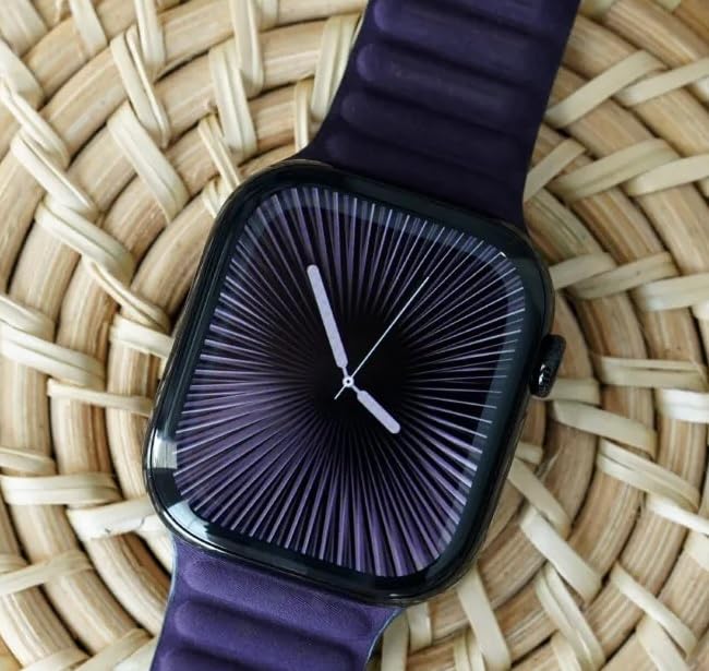 Nexus Smart Watch -Series 10, 1.97" AMOLED Display, Bluetooth Calling, 100+ Sports Modes, SpO2,Heart Rate Monitoring,BP Monitoring,ECG, Health Tri-cyclic, Step Counter, Fitness Tracker, F1Race, SOS