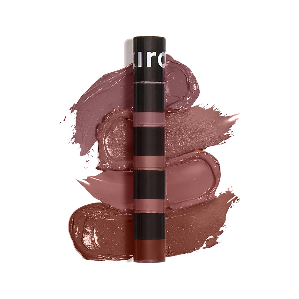 Kiro Four Play Non-Stop Airy Matte Liquid Lip Stack – Apex Brown, 6ml | 4 Brown Lipstick Shades | Long-lasting, Transfer-proof, Hydrating, Lightweight | Infused with Avocado & Apricot Oils