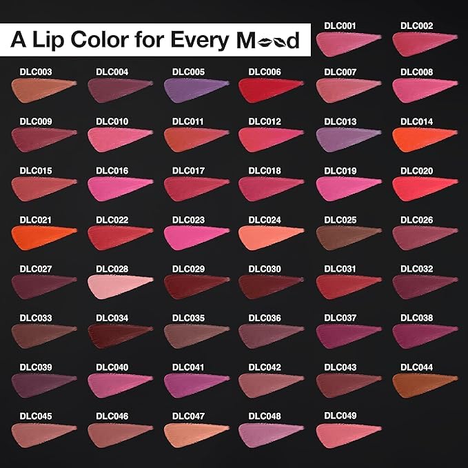 Dazller All Day Quick-Dry Lipcolour, Ultra-Matte, Smudge-Proof, Moisturising with Kokum Butter, Brown (DLC049)