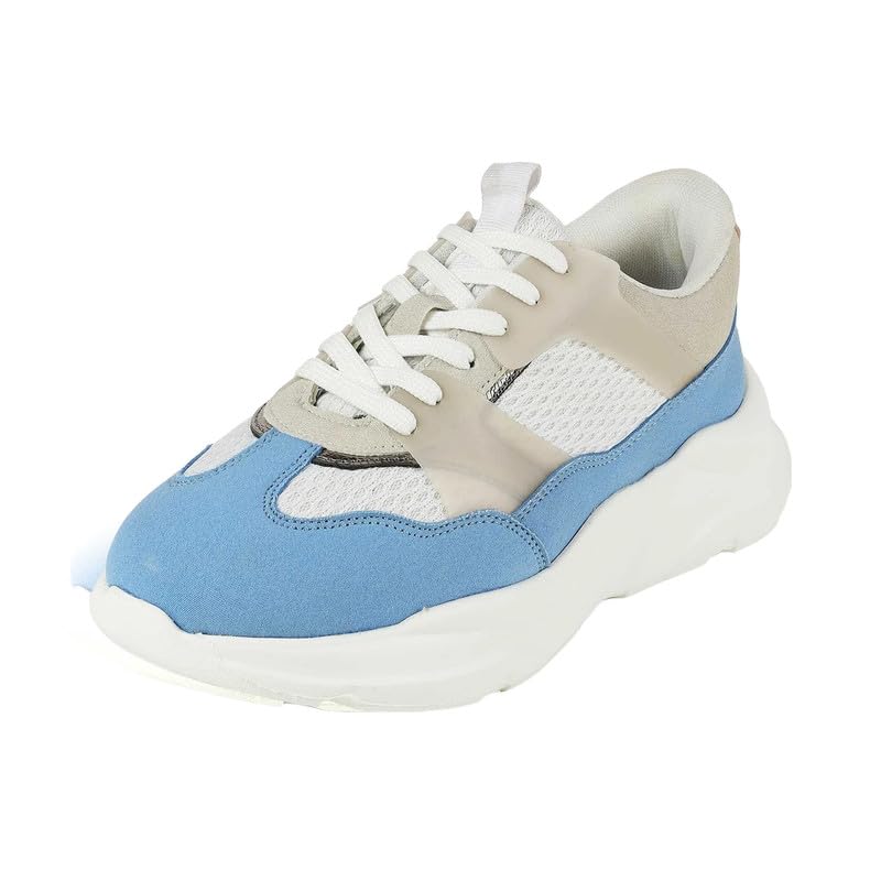tresmode JA Blue Women's Sneakers in Size 5 UK / 38 EU