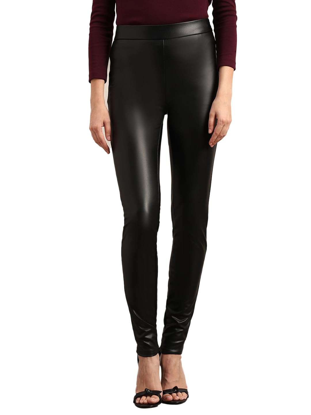 VERO MODA Womens Skinny Fit Pants Black