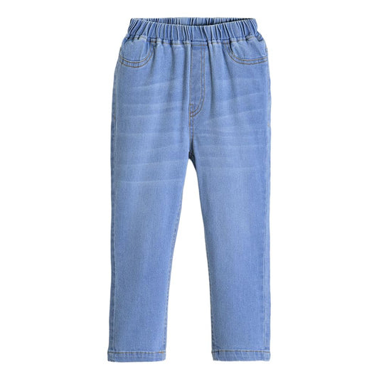 Hopscotch Girls Blue Elasticated Denim Jeans (4-5 Years)