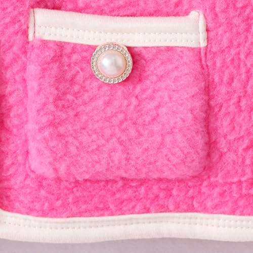 Hopscotch Girls Full Sleeves Pink 2-Pc Textured Skirt Set For Age (4-5 Years)