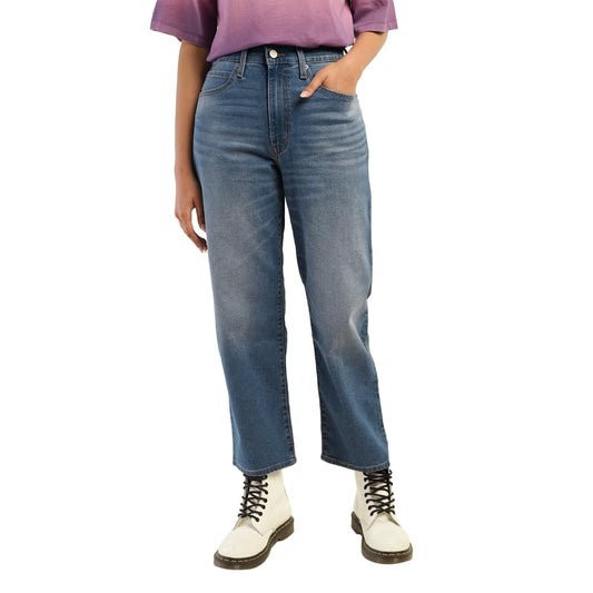 Levi's Women's Relaxed Mid Rise Jeans (A9490-0004_Blue, 27