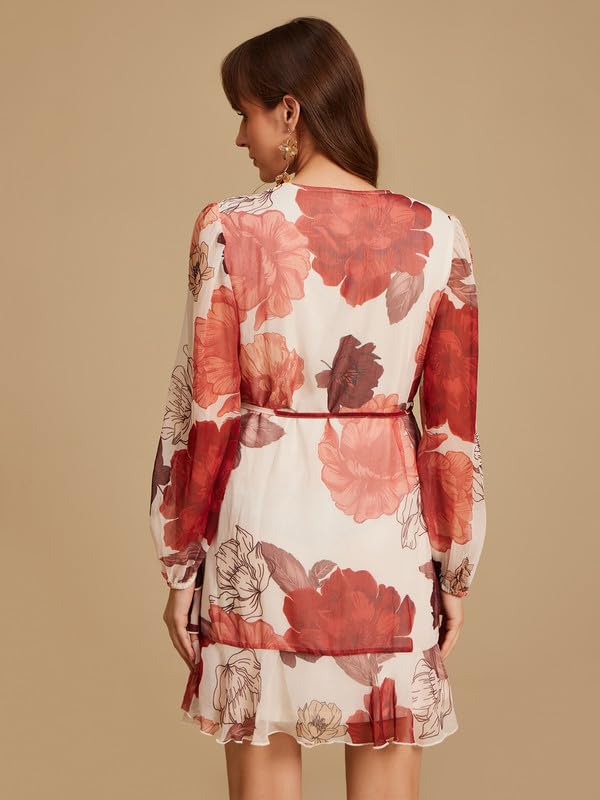 Kazo Jude Mini Dress for Women Red