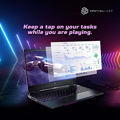 acer Predator Helios 300 Gaming Laptop Intel Core i9 12th Gen-(Windows 11 Home/32 GB/2 TB SSD/NVIDIA RTX 3080) PH315-55s with 39.6 Cm (15.6 Inches) UHD IPS Display, 3 KG, Glasses-Free Stereoscopic 3D