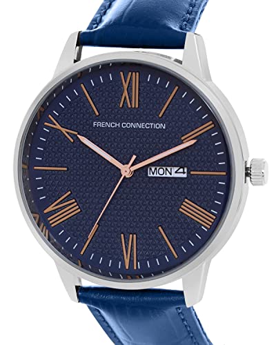 French Connection Men's Analog Watch Blue Strap - FCL25-C