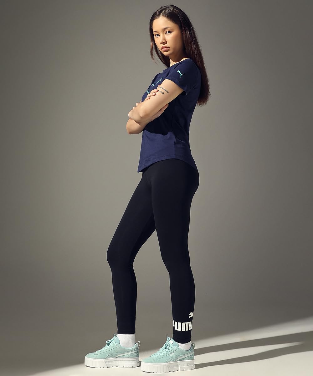 Puma Women,ESS Logo Leggings,Black, M (69142801)