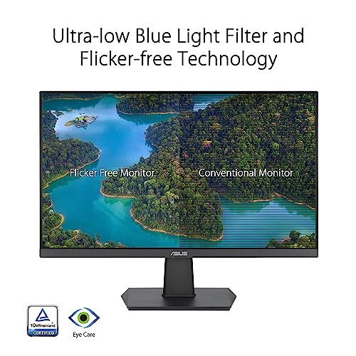 Asus 27" VA27EHF LED Monitor, 1920 x 1080 Resolution (Full HD 1080p), 1ms