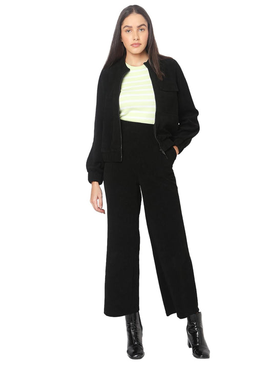 VERO MODA Women's High Rise Straight Pants