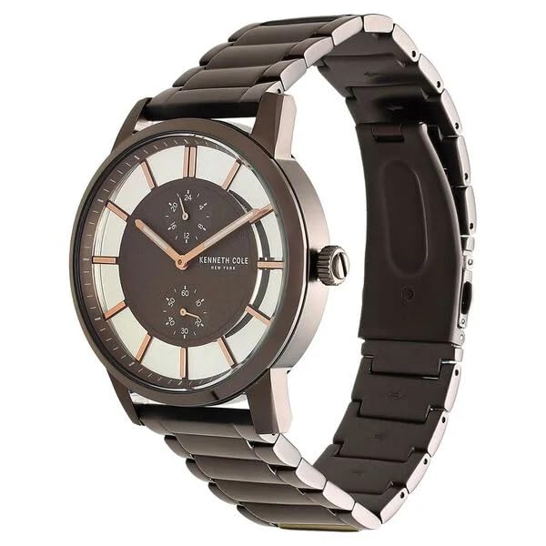Kenneth Cole Mens Multi-Colour Dial Analogue Watch - KC50570004MN