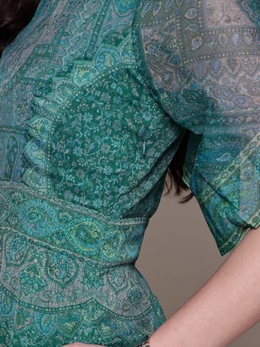 Aarke Ritu Kumar Turquoise Tripti Long Dress