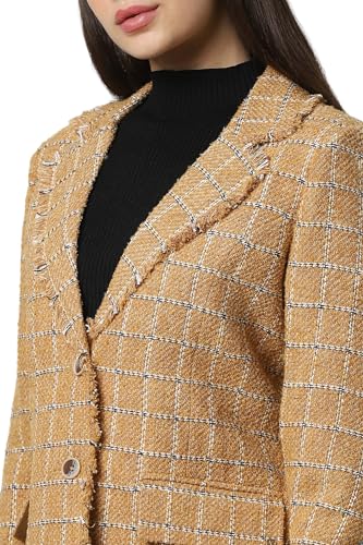 Van Heusen Women's A-Line Coat (VWJKURGFN50798_Orange