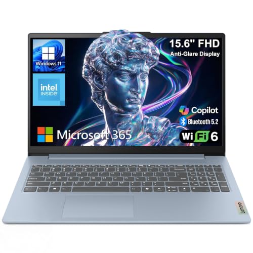 Lenovo Essential 15.6" FHD Laptop, Intel Processor, 8GB DDR5, 128GB Storage