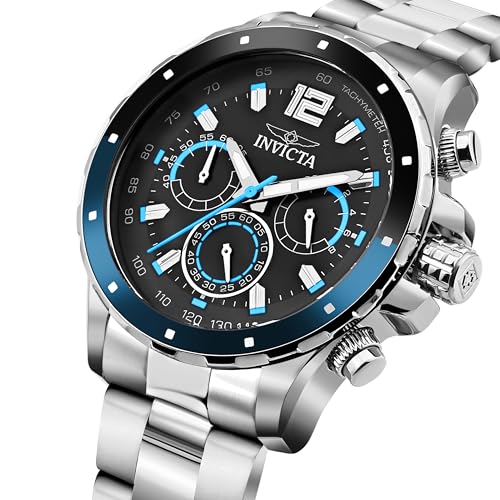 Invicta Speedway Quartz Caliber IM-Q-064 Movement Black Dial Analog Watch for - Mens 49364_N