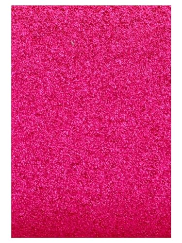 TOOBA Hot Pink Glitter Clutch Bag for Women – Elegant Party Purse with Gold Handle & Pearl Clasp, Perfect for Weddings, Festive Looks & Evening