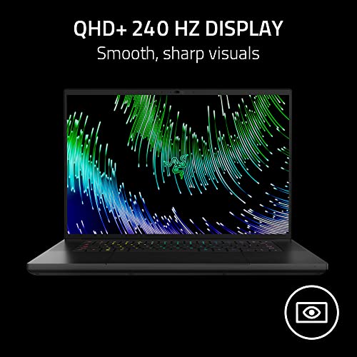 Razer Blade 16 Gaming-Laptop: NVIDIA GeForce RTX 4070 13th Gen Intel 24-Core i9 HX CPU - 16" QHD+ 240Hz 16GB-RAM - 1TB SSD CNC Aluminum Compact GaN-Charger - Windows 11 Chroma RGB