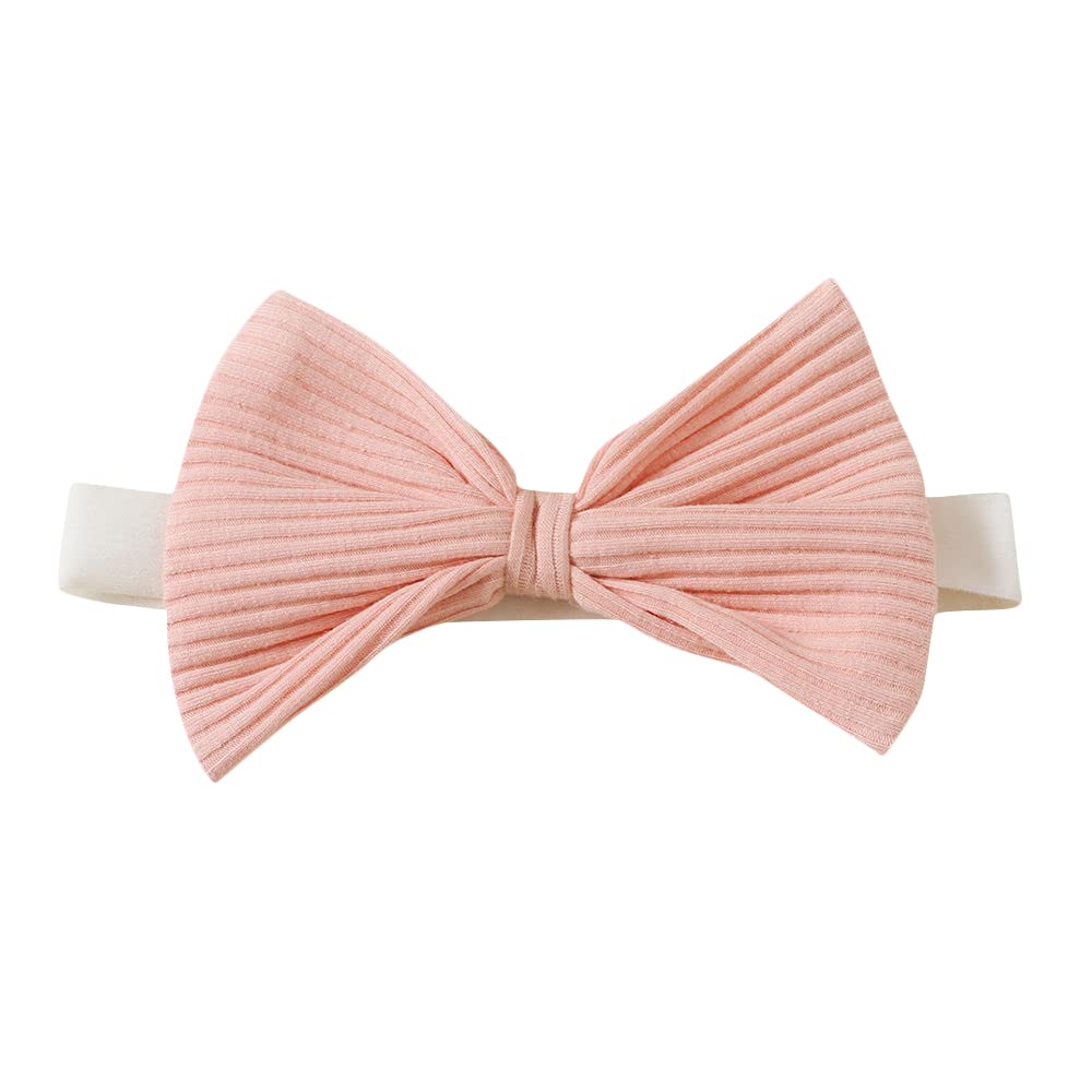 Hopscotch Polycotton Girls Solid T-Shirt Shorts With Headband In Pink Color For Ages 18-24 Months