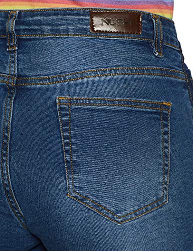 Nush by Anushka Sharma Women's Shorts (NSH119DENSHT318_Blue_30)