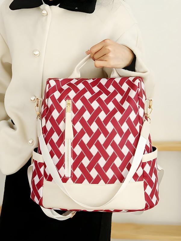 ShopyVid Girls Antitheft Backpack for Women | Tuition Bag | College | Rakhi Gifts for Sister