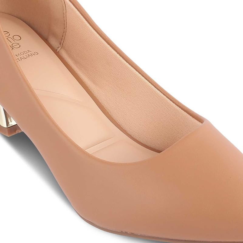 tresmode 239-HANGER Camel Women Pumps EU/37 UK/4