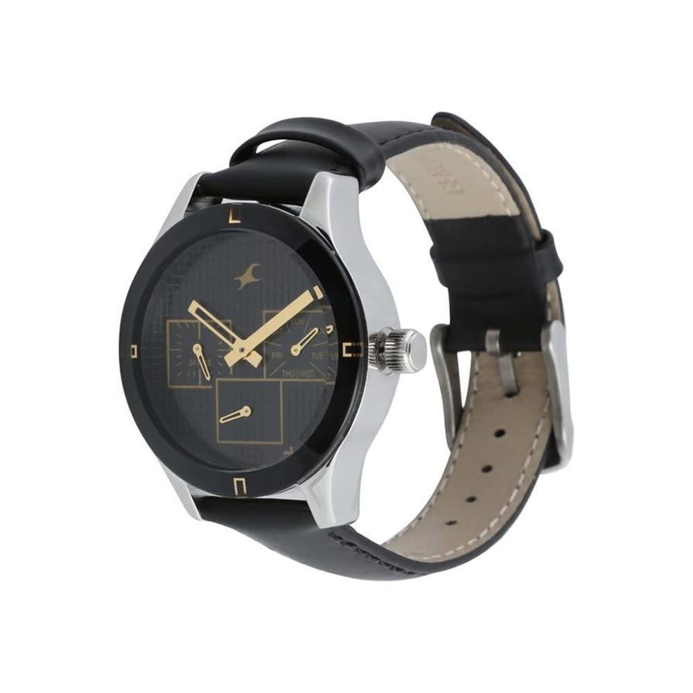 Fastrack Monochrome Analog Black Dial Women's Watch NM6078SL11 / NL6078SL11