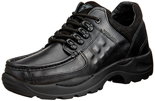 Woodland Men's Black Leather Casual Shoes-9 UK/India (43 EU) -(GC 0863110Y15)
