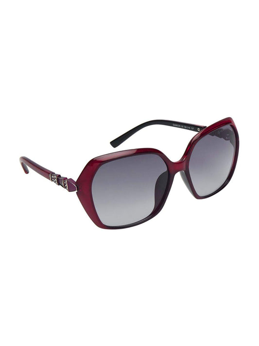 Giordano UV Protected Oversized Women Sunglasses (58 | Grey Lens)