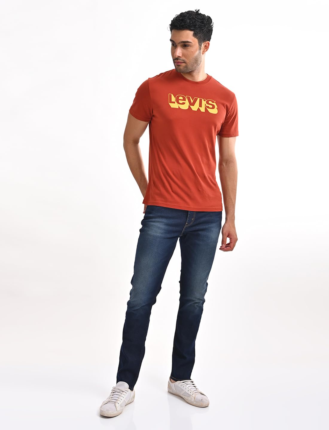 Levi'sMen's 512 Indigo Slim Tapered Fit Jeans