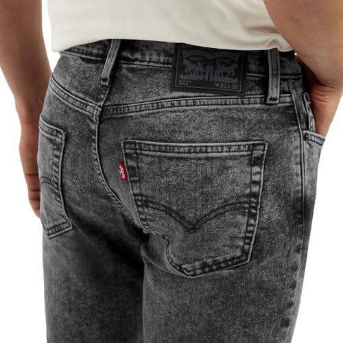 Levi's Men's 511 Grey Slim Fit Mid Rise Jeans