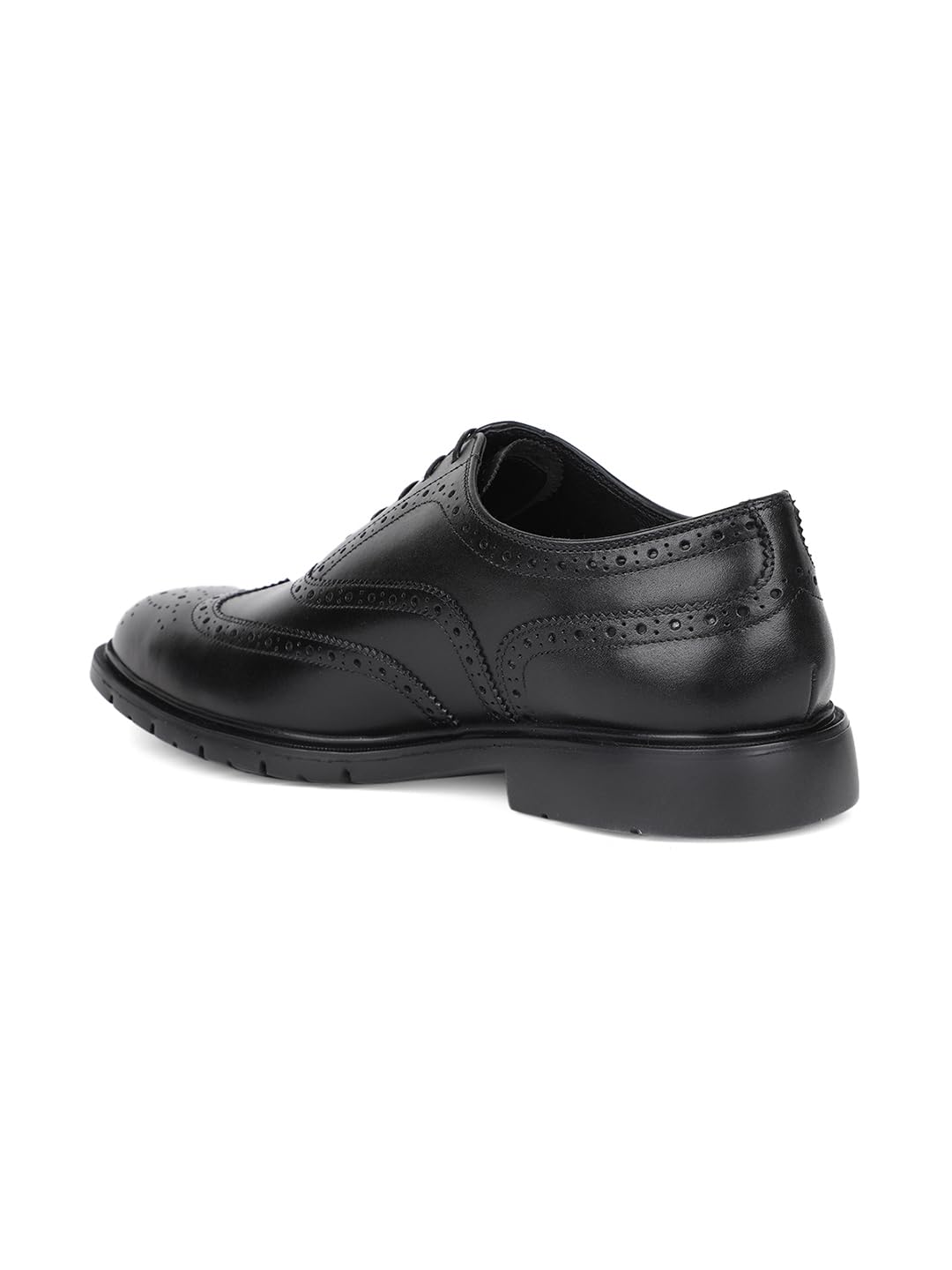 Hush Puppies Mens REN Oxford Black Formal Shoes - 8 UK (8246995)