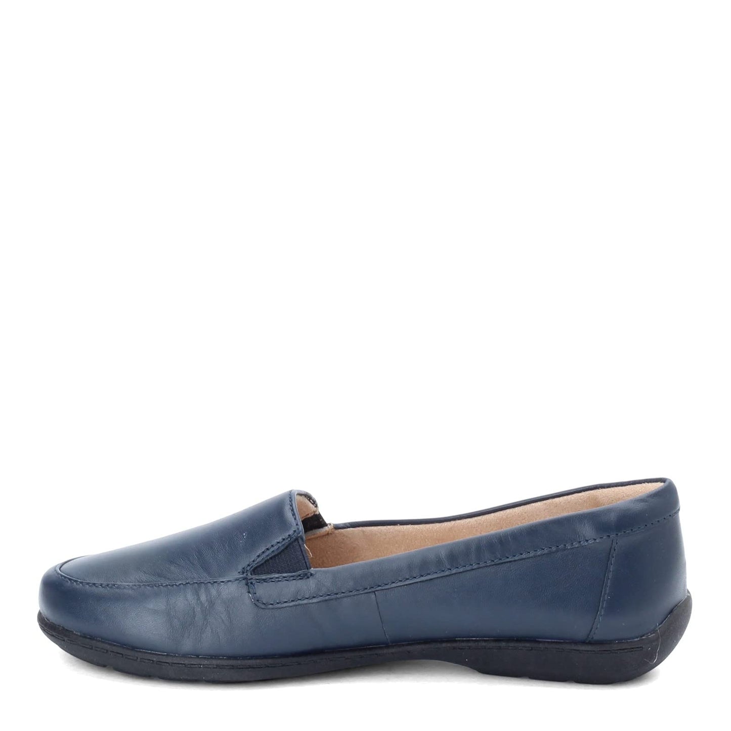 Women's Natural Soul, Kacy Slip-On, Navy Leather, 9 Wide