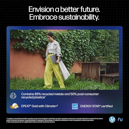 HP OmniBook Ultra Flip (Previously Spectre) Intel Core Ultra 7 256V 47 Tops (16GB LPDDR5X, 1TB SSD) OLED, 500 nits,14''/35.6cm, Touch 2-in-1, Win11, Office21, Gray,1.34kg, fh0026TU Next Gen AI Laptop