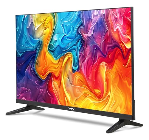 VW 80 cm (32 inches) Smartchoice Frameless Series HD Ready QLED TV VW32MAX