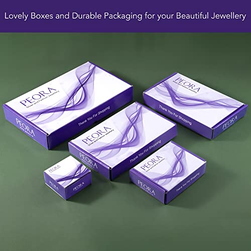 Peora American Diamond Studded White Plated Finger Ring Fashion Wear Stylish Jewellery Gift for Girls & Women (PX8R72-7)