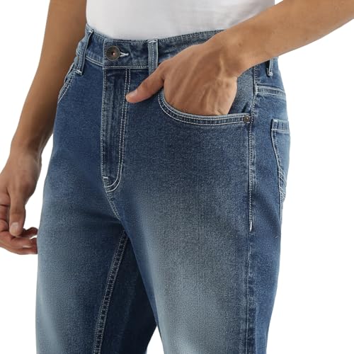 UNITED COLORS OF BENETTON Washed Skinny Jeans (Size: 30)-25P4MBOO1101I901 Blue