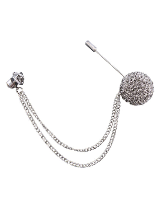 Raymond Men's 100% Metal Brooch