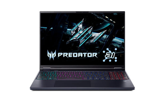 acer Predator Helios Neo 16 AI, Intel Core Ultra 9 Processor,RTX 5070-8 GB GDDR7,32 GB/2 TB, WQXGA IPS, 16.0"/40.64 cm, 240Hz, Win 11 Home, Abyssal Black, 2.7 kg, PHN16-73,RGB KB, Gaming Laptop