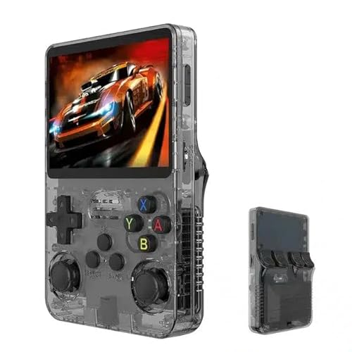 Handheld Game Console HN-R36S , 15k+ Gamees 3.5-inch IPS Display, 64GB Storage, ArkOS, 6+ Hour Battery Life