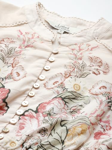 Label RITU KUMAR Ecru Bryony Long Dress