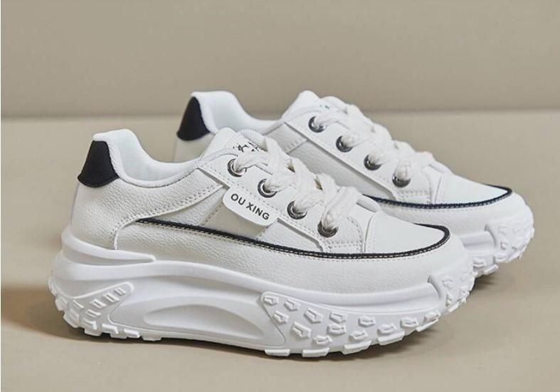 Women's Casual Sneaker Shoes White
