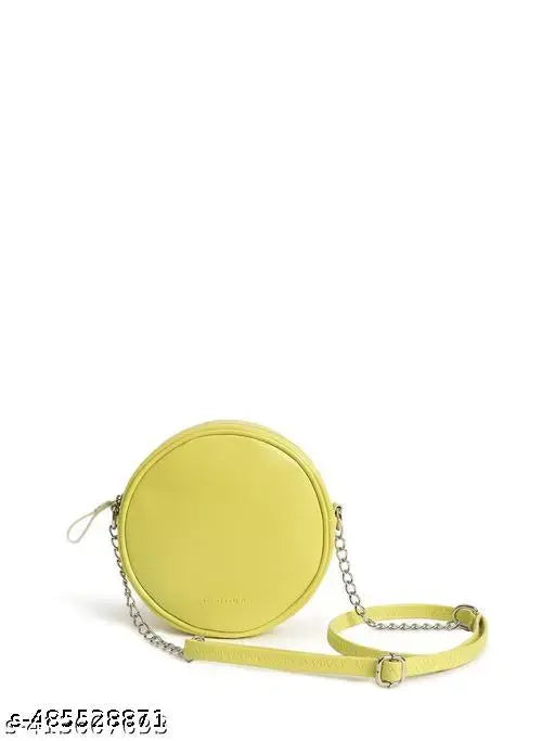 Fastrack Women's Solid Sling Bag Green