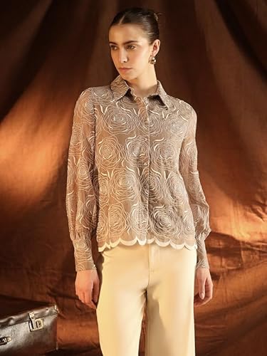 Kazo Gwyneth Shirt (Beige_XL)