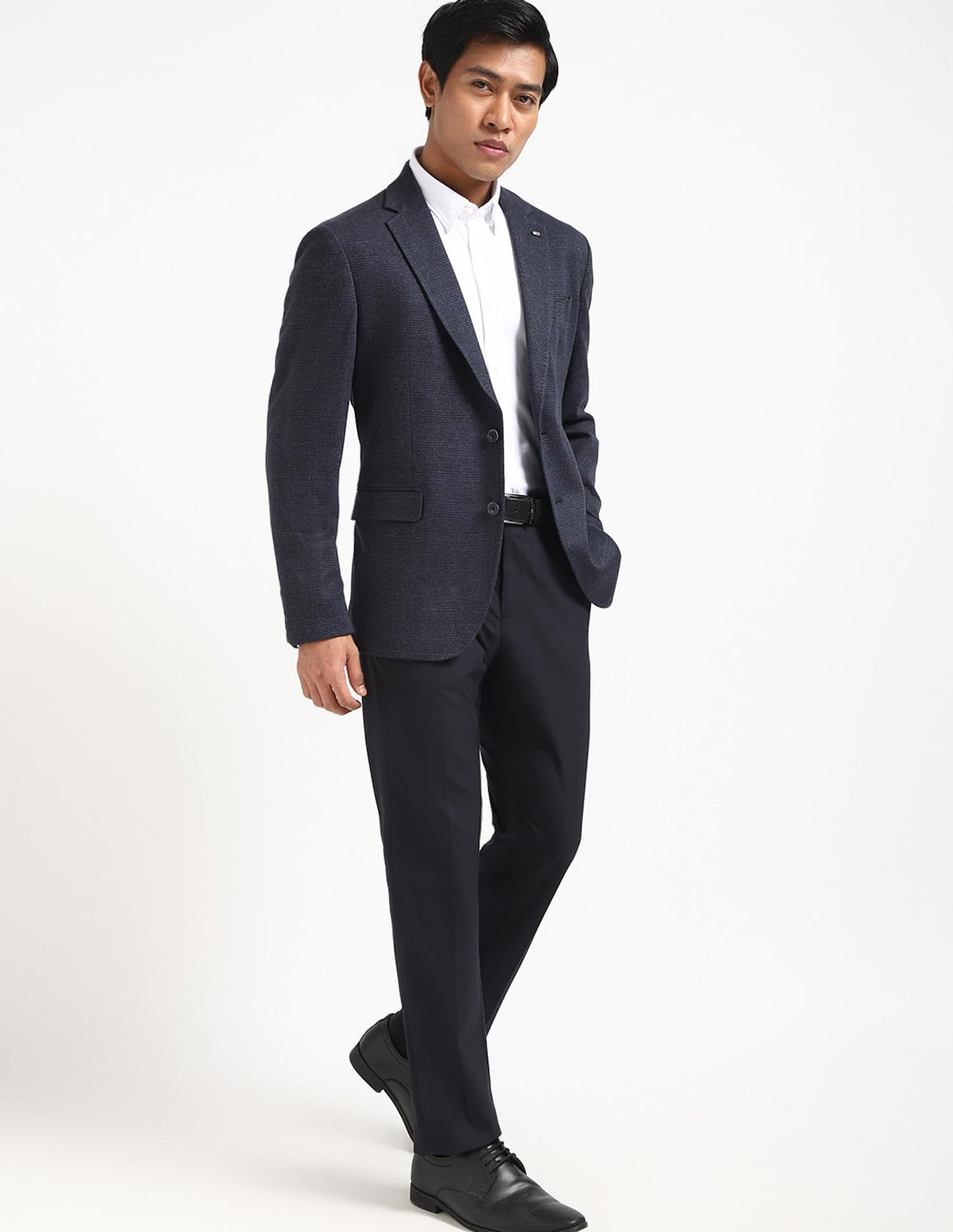 Tommy Hilfiger Mens Blue Color Blazer Regular