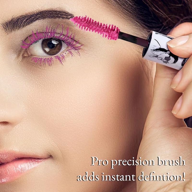 Elitty Marine Muse Mascara Combo, Waterproof, Smudge proof, Crumfree, lengthening and Volumizing, Infused with Witch Hazel and Almond Oil, Vegan & Cruelty Free -5 ML Each