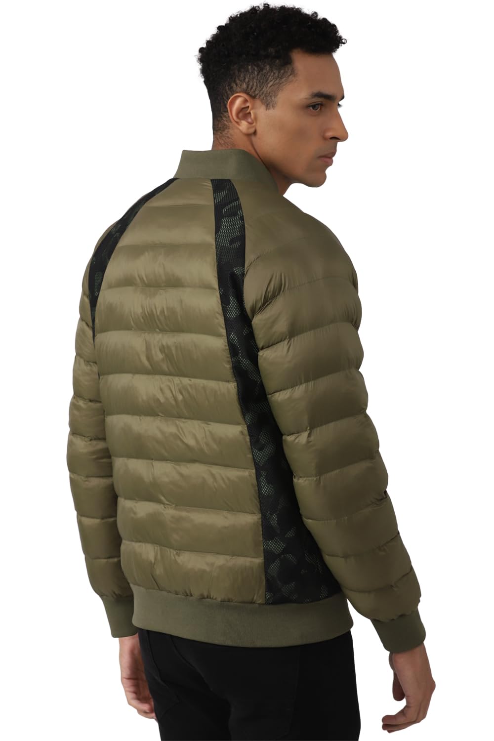 Van Heusen Men's A-Line Coat (VFJKARGFN66420_Green