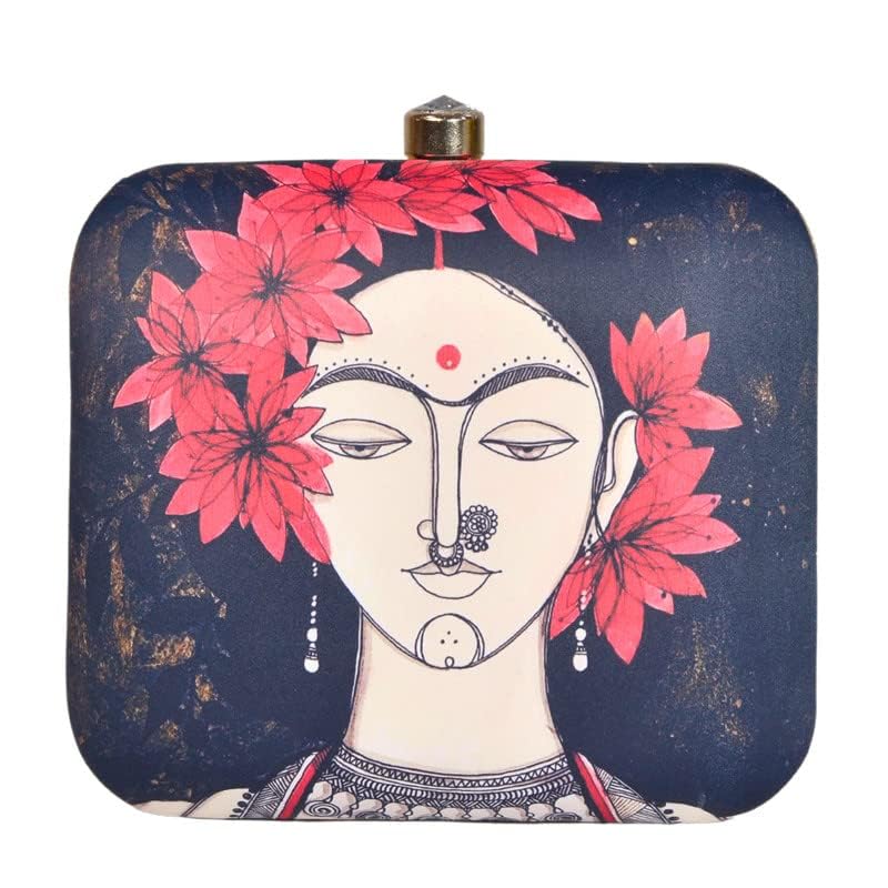 Artklim Printed Flower Lady Clutch (APFL2024)