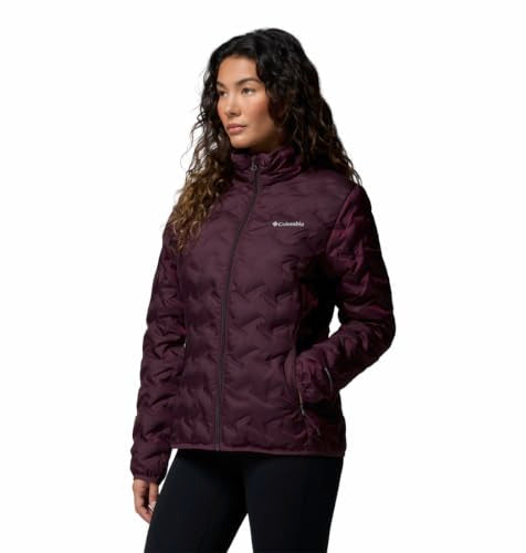 Columbia Women Delta Ridge II Down Jacket upto -10°c, L, Hiking|Trekking | Heat Seal | Omni-Heat Reflective | Omni-Shield