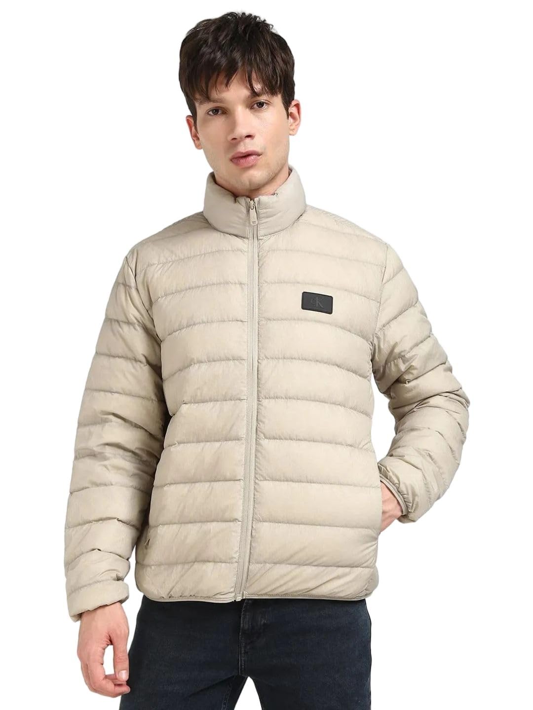 Calvin Klein Jeans Quilted Regular Fit Nylon Jacket