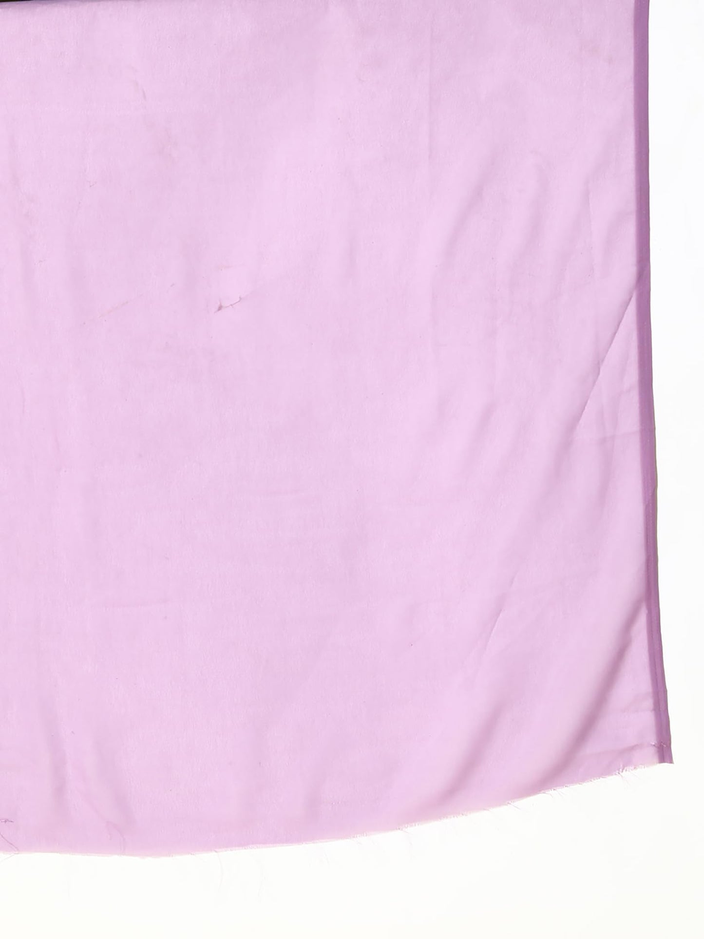 AKHILAM Women's Lavender Embellished Georgette Saree With Unstitched Blouse Piece